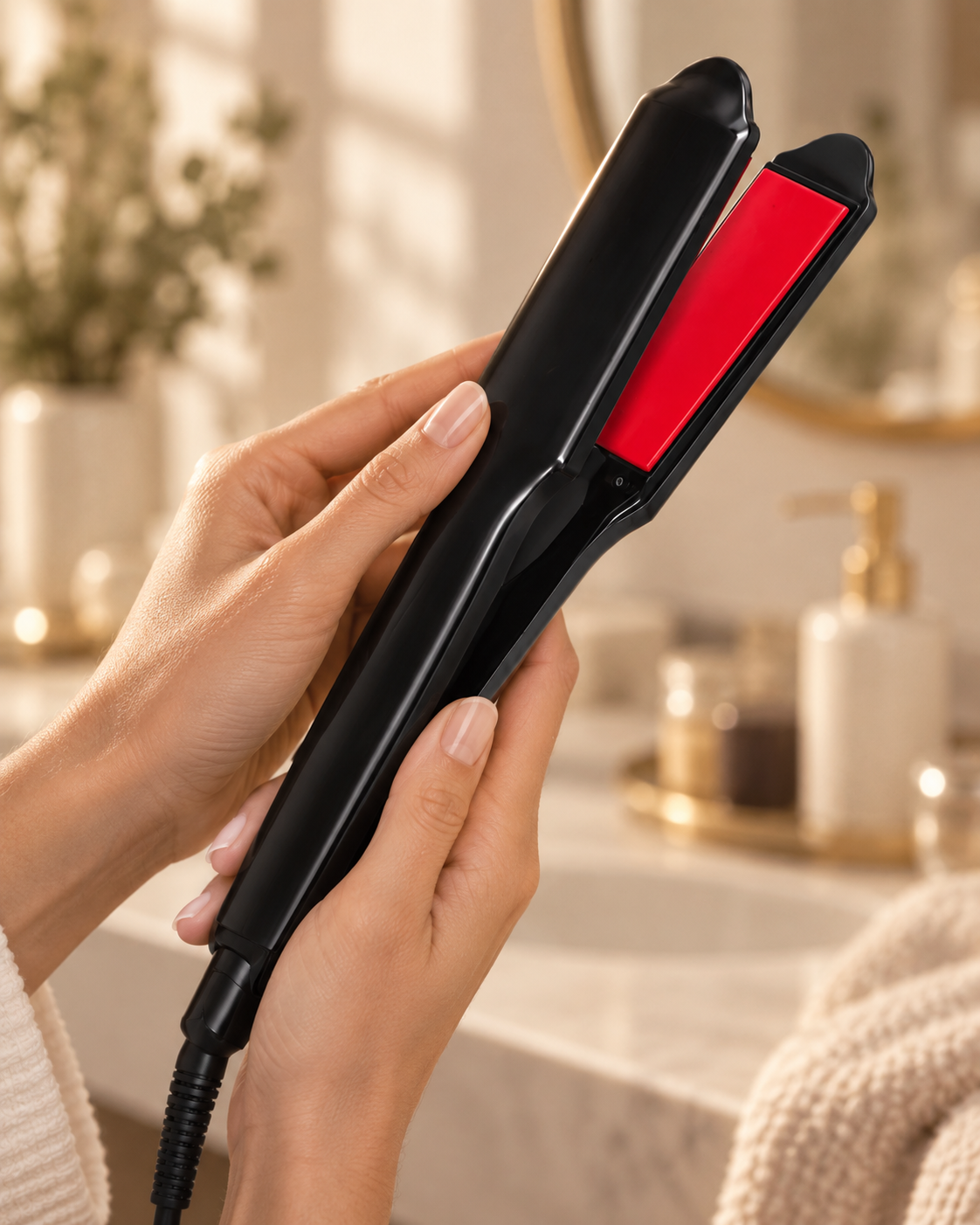 Ultrasonic Hair Treatment Iron