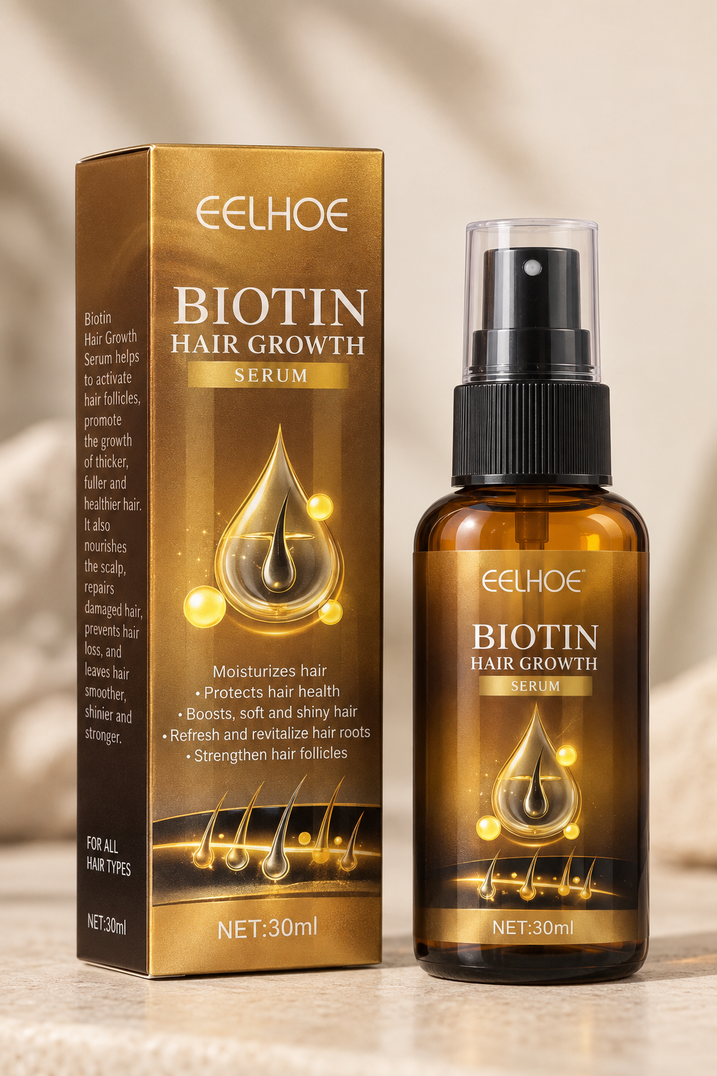 EELHOE Magic Biotin Hair Serum