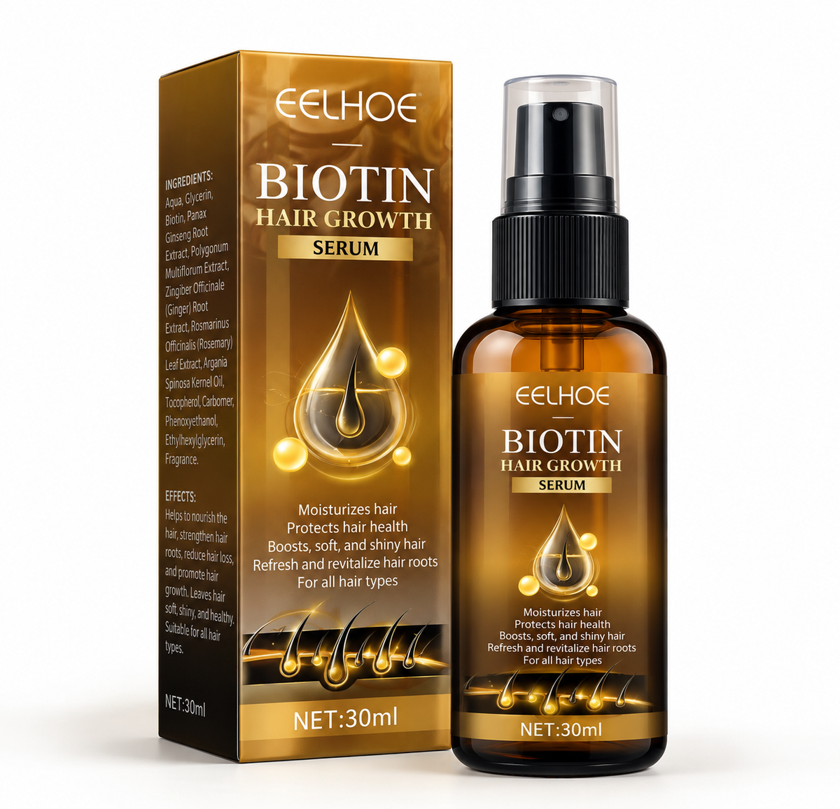 EELHOE Magic Biotin Hair Serum