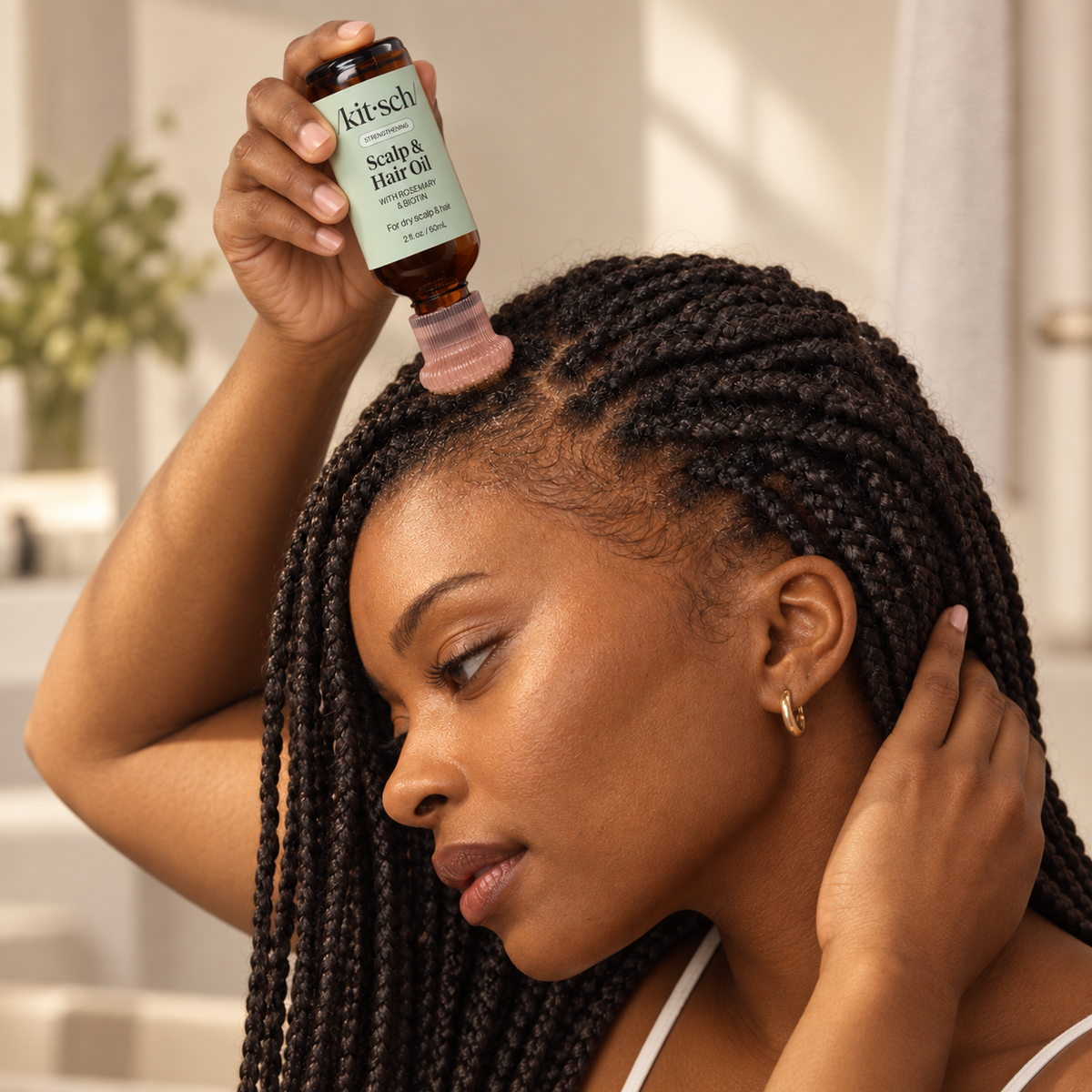 Scalp Oil Applicator + Biotin Oil Bundle
