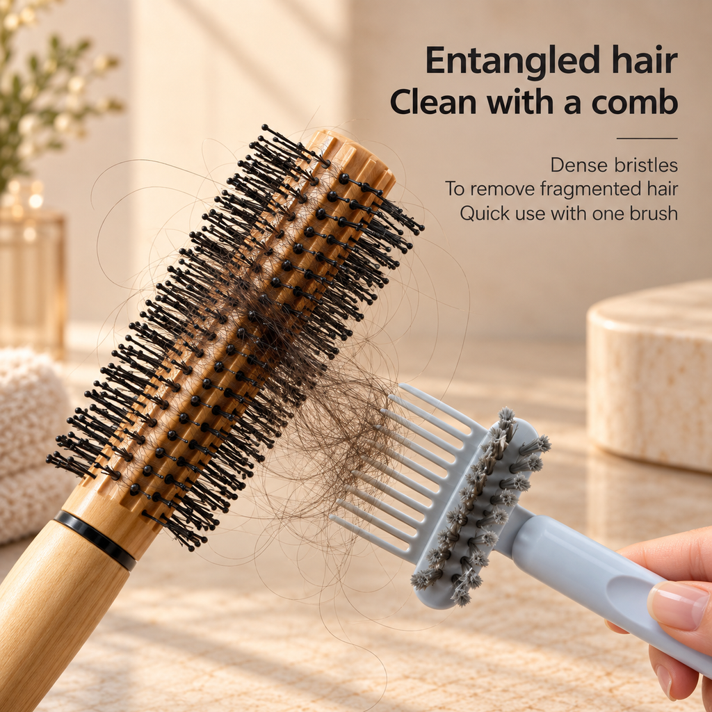 2 In1 Comb Cleaner Delicate Cleaning Hair Brush