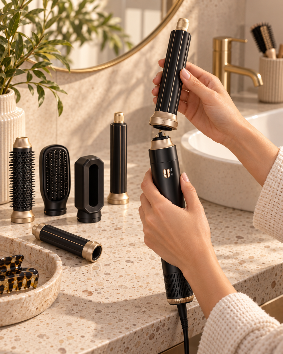 Professional 5-in-1 Hot Air Styler