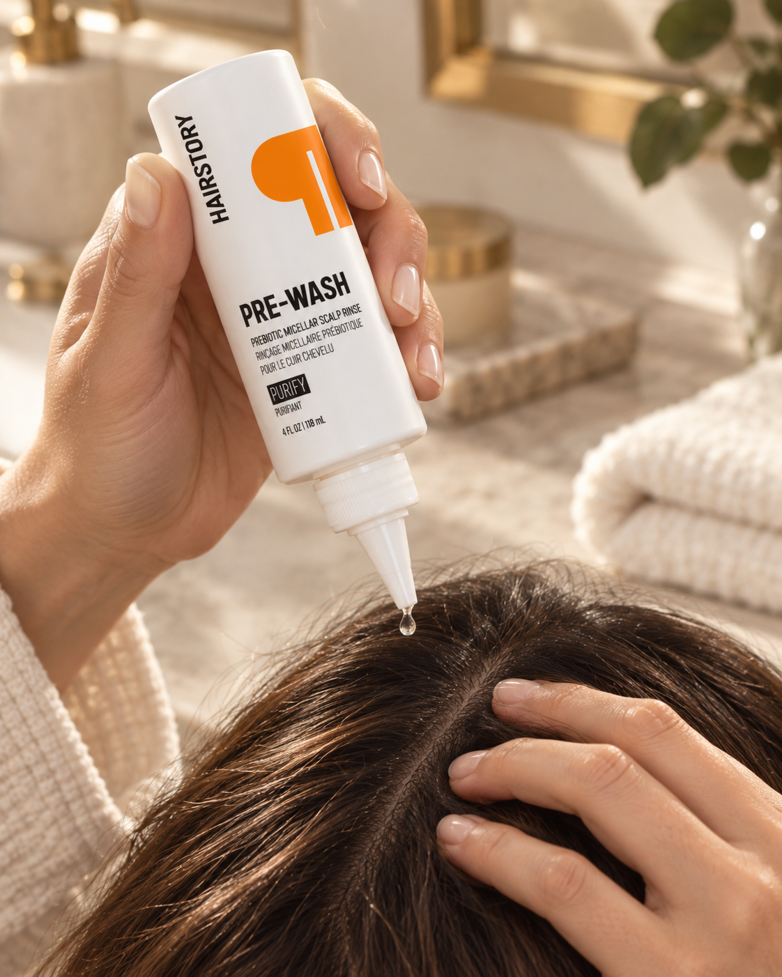 Hairstory Pre-Wash — Micellar Scalp Primer